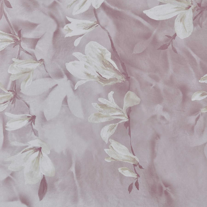 Trailing Magnolia (Wp) # 02 Blush by 1838 Wallcoverings Wallpaper Pavilion STRAIGHT PASTE THE WALL UNITED KINGDOM V-118"H-81.9" 20.5"X13.7YD - Fabric Carolina -