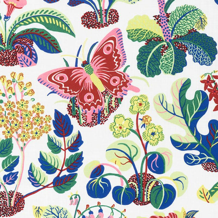 Exotic Butterfly Indoor/Outdoor Spring 177980 by Schumacher Fabric Indoor/Outdoor: Prints & Wovens 26.0" - Fabric Carolina -