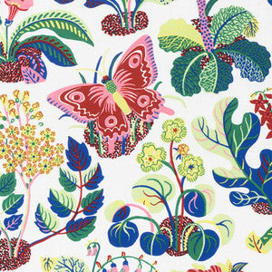 Exotic Butterfly Indoor/Outdoor Spring 177980 by Schumacher Fabric