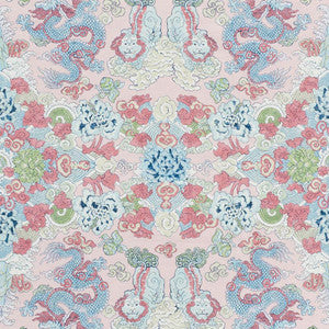 Magic Mountain Dragon Blush 178051 by Schumacher Fabric