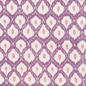 Indio Ikat Purple 178072 by Schumacher Fabric