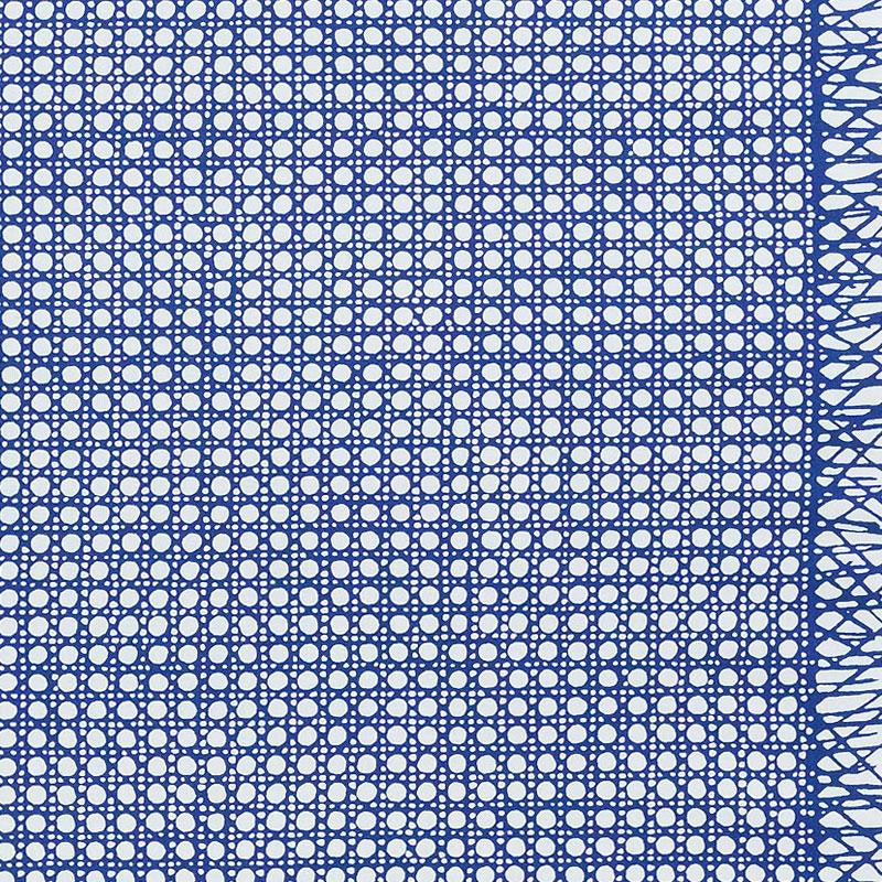 Sugar Cane Navy 178190 by Schumacher Fabric Vera Neumann 54.0" - Fabric Carolina -