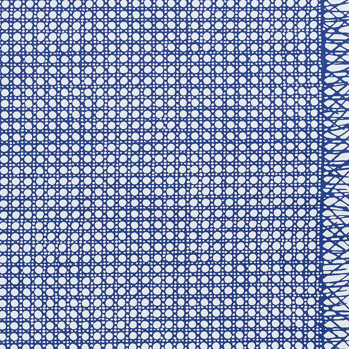 Sugar Cane Navy 178190 by Schumacher Fabric Vera Neumann 54.0" - Fabric Carolina -