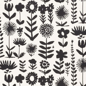 Wild Things Black 178250 by Schumacher Fabric