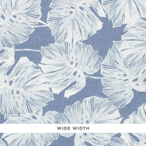 Del Coco Sheer Marine 178341 by Schumacher Fabric