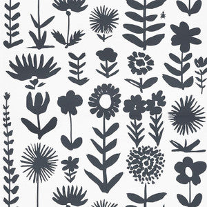 Wild Things Black 5009810 by Schumacher Wallpaper