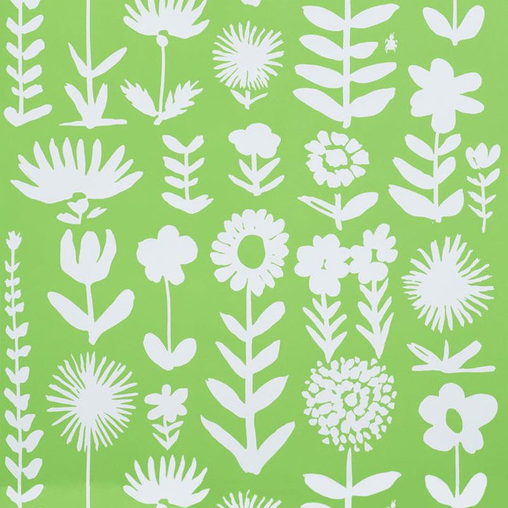 Wild Things Leaf 5009811 by Schumacher Wallpaper Vera Neumann 27.0" - Fabric Carolina -