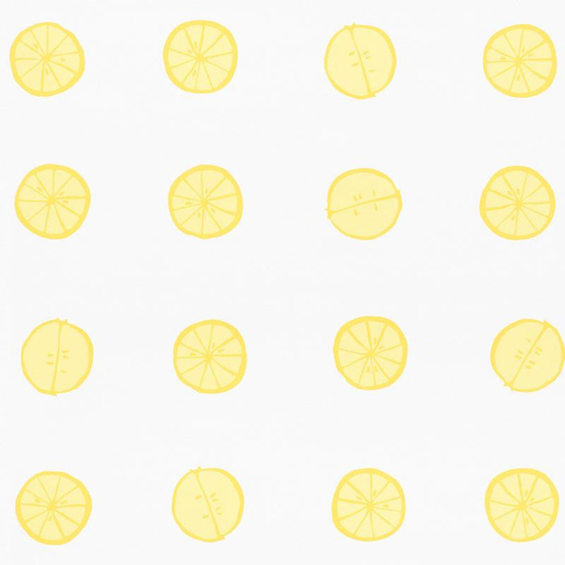 Lemonade Lemon 5009820 by Schumacher Wallpaper Vera Neumann 27.0" - Fabric Carolina -