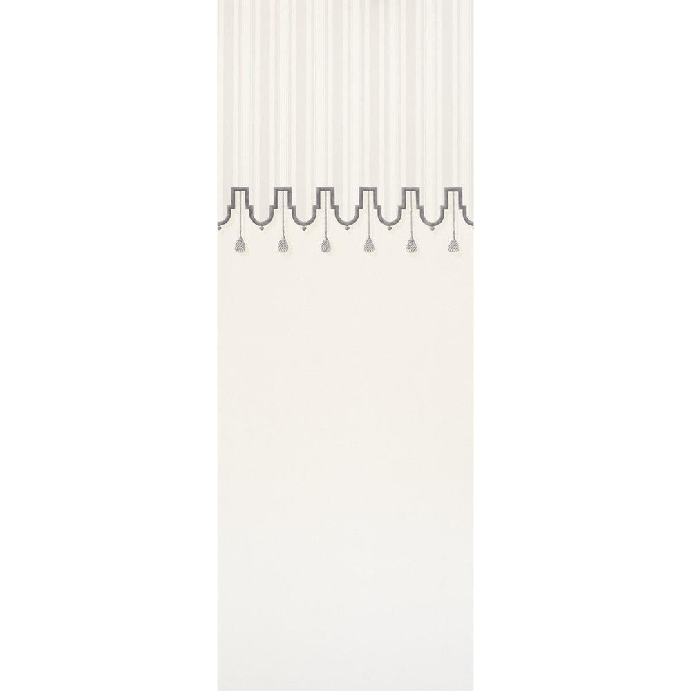 Villa Panel Dove 5009910 by Schumacher Wallpaper Trompe L'Oeil 54.0" - Fabric Carolina -