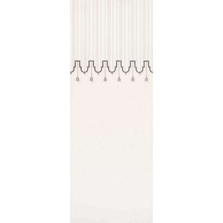 Villa Panel Dove 5009910 by Schumacher Wallpaper Trompe L'Oeil 54.0" - Fabric Carolina -