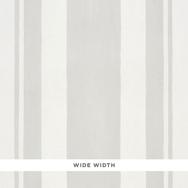 Villa Stripe Dove 5009920 by Schumacher Designer Wallpaper Trompe L'Oeil 7.75" - Swanky Fabrics -