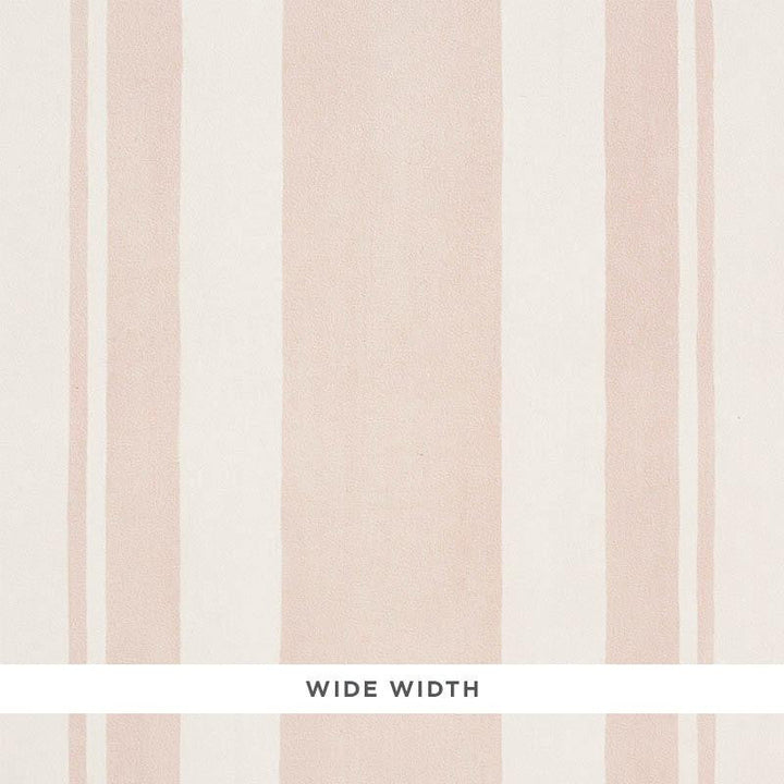 Villa Stripe Blush 5009923 by Schumacher Designer Wallpaper Trompe L'Oeil 7.75" - Swanky Fabrics -