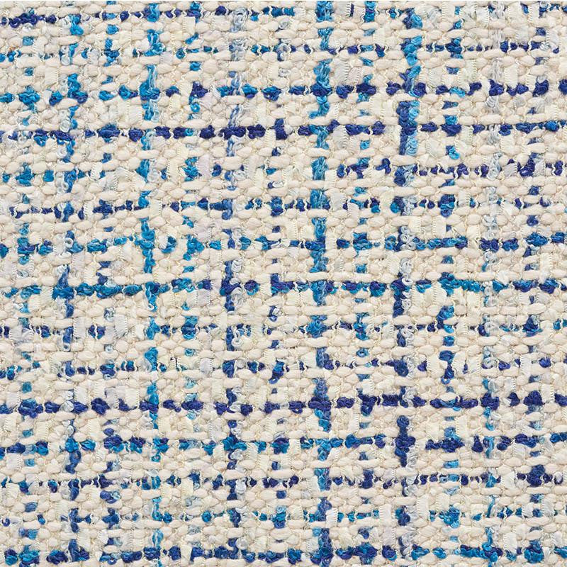 Babe'S Tweed Blue 54235 by Schumacher Fabric Textures - Fabric Carolina -