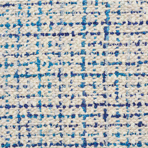 Babe'S Tweed Blue 54235 by Schumacher Fabric