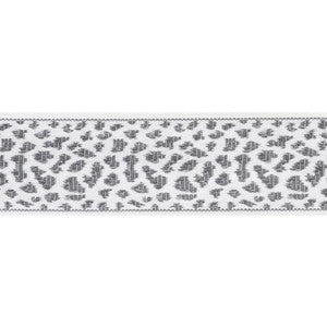 Leopard Tape Grey 75855 by Schumacher Trim