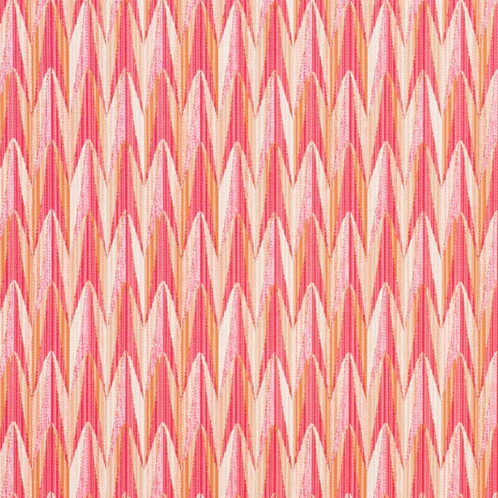 Verdant Indoor/Outdoor Pink & Orange 75911 by Schumacher Fabric Indoor/Outdoor: Prints & Wovens 6.88" - Fabric Carolina -