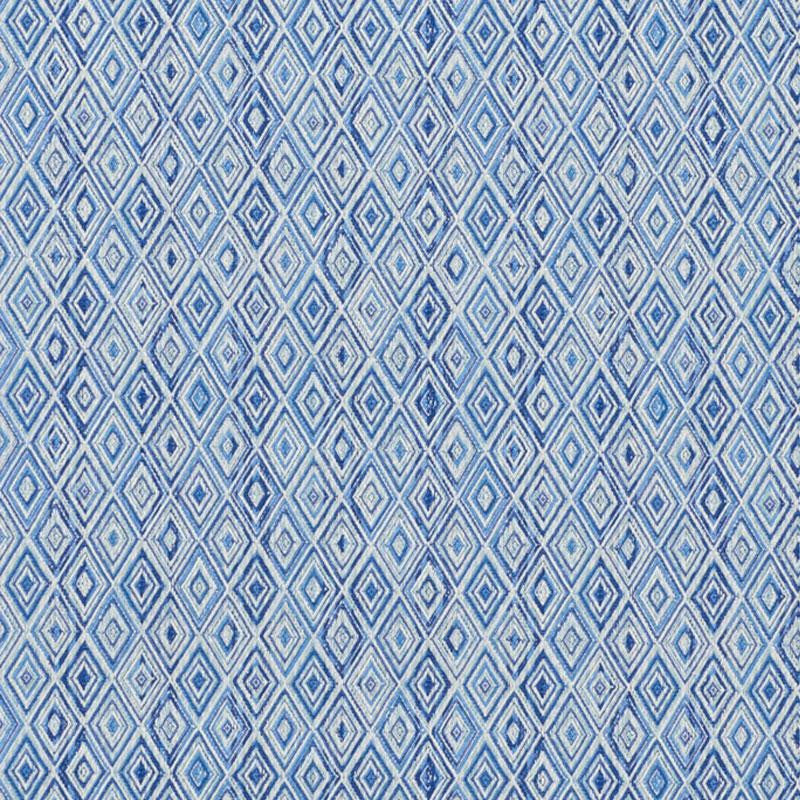 Diamond Strie Indoor/Outdoor Blue 75921 by Schumacher Fabric Indoor/Outdoor: Prints & Wovens 7.0" - Fabric Carolina -