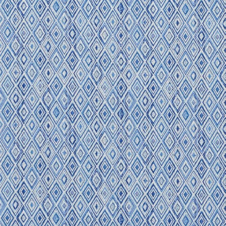Diamond Strie Indoor/Outdoor Blue 75921 by Schumacher Fabric Indoor/Outdoor: Prints & Wovens 7.0" - Fabric Carolina -