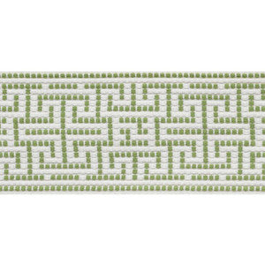 Maze Tape Indoor/Outdoor Leaf 75951 by Schumacher Trim