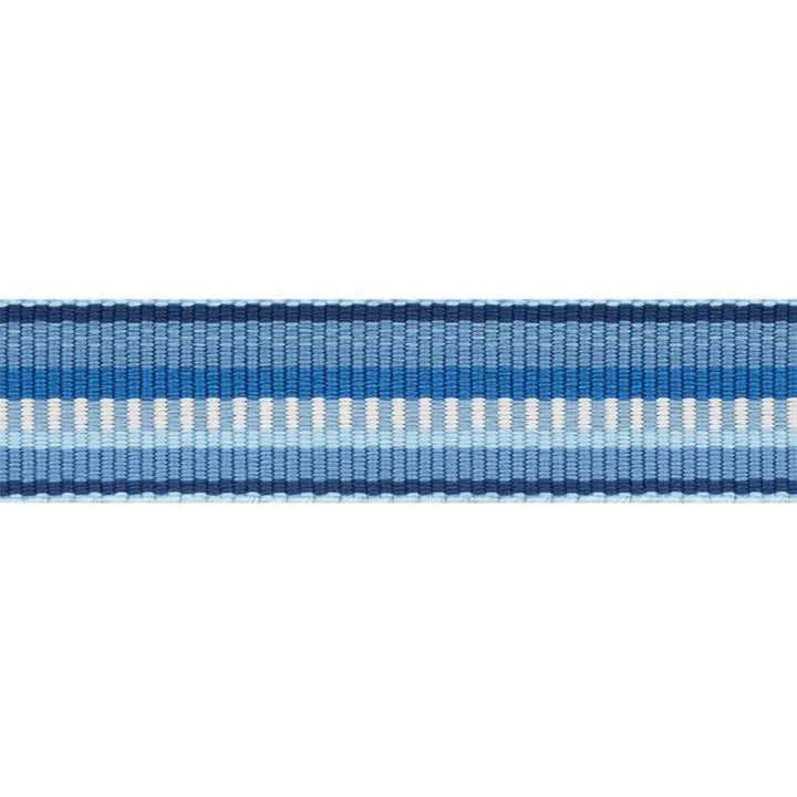 Primavera Tape Narrow Sea 75981 by Schumacher Trim Indoor/Outdoor Prints & Wovens Iii - Fabric Carolina -