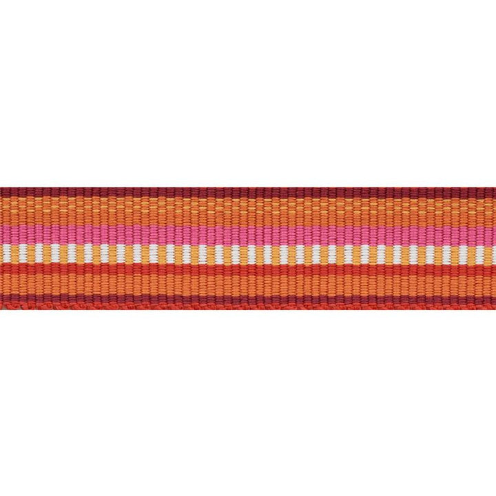 Primavera Tape Narrow Berry 75983 by Schumacher Trim Indoor/Outdoor Prints & Wovens Iii - Fabric Carolina -