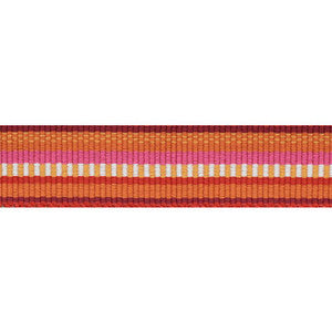 Primavera Tape Narrow Berry 75983 by Schumacher Trim