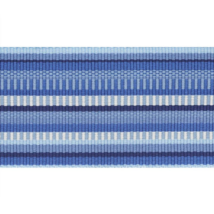 Primavera Tape Wide Sea 75991 by Schumacher Trim Indoor/Outdoor Prints & Wovens Iii - Fabric Carolina -