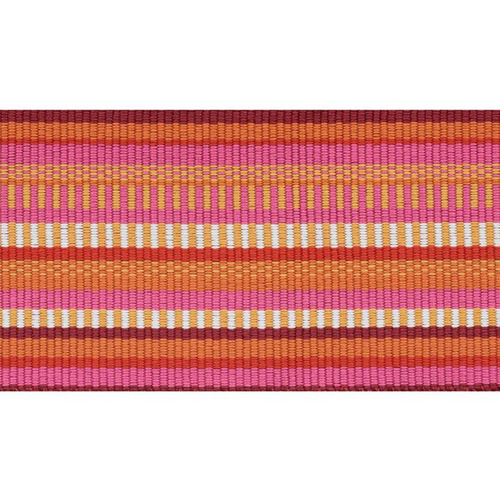Primavera Tape Wide Berry 75993 by Schumacher Trim Indoor/Outdoor Prints & Wovens Iii - Fabric Carolina -