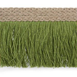 Braided Linen Fringe Leaf 76261 by Schumacher Trim