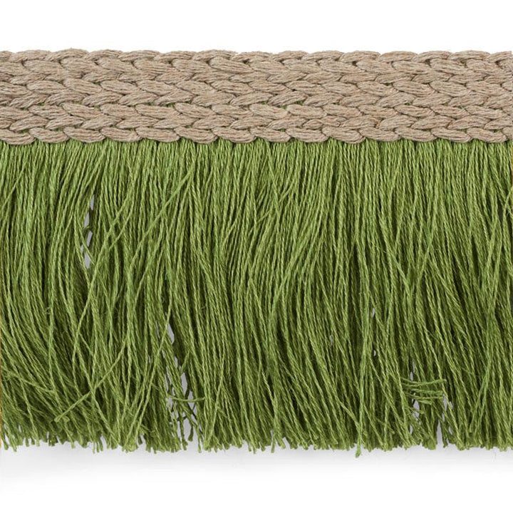 Braided Linen Fringe Leaf 76261 by Schumacher Designer Trim Free Spirit - Swanky Fabrics -