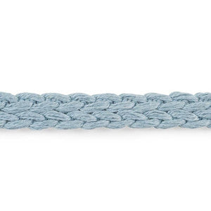 Braided Linen Tape Narrow Sky 76270 by Schumacher Trim