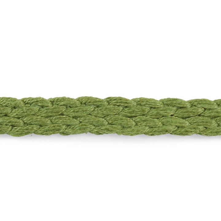 Braided Linen Tape Narrow Leaf 76271 by Schumacher Trim Free Spirit - Fabric Carolina -