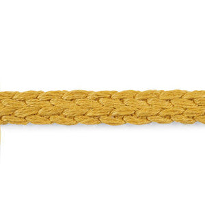 Braided Linen Tape Narrow Gold 76273 by Schumacher Trim