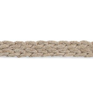 Braided Linen Tape Narrow Natural 76274 by Schumacher Trim