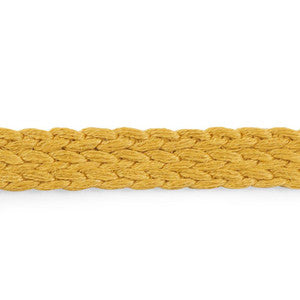 Braided Linen Tape Medium Gold 76283 by Schumacher Trim