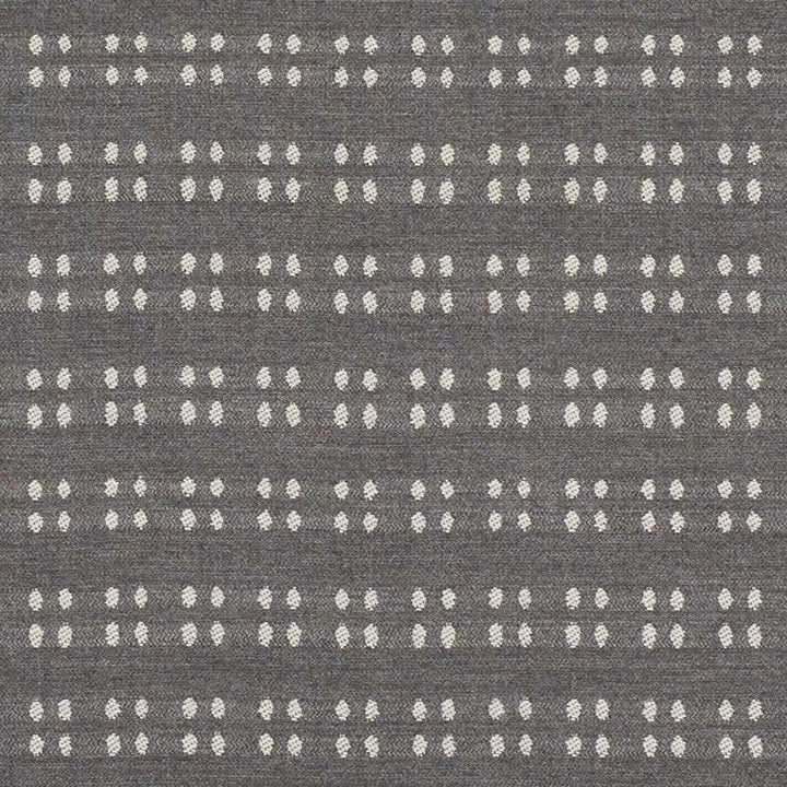 Bolsa Indoor/Outdoor Charcoal 76340 by Schumacher Designer Fabric Indoor/Outdoor: Prints & Wovens 1.25" - Swanky Fabrics -