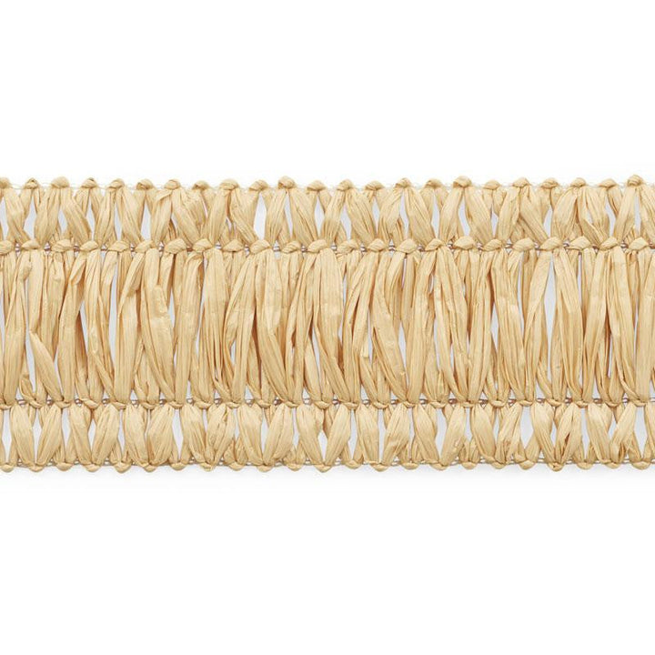 Effie Tape Natural 76480 by Schumacher Designer Trim Free Spirit - Swanky Fabrics -