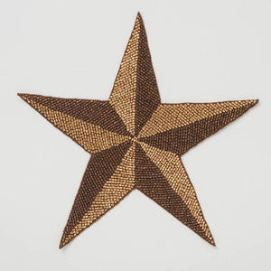 Etoile Appliqu Brass 76490 by Schumacher Trim