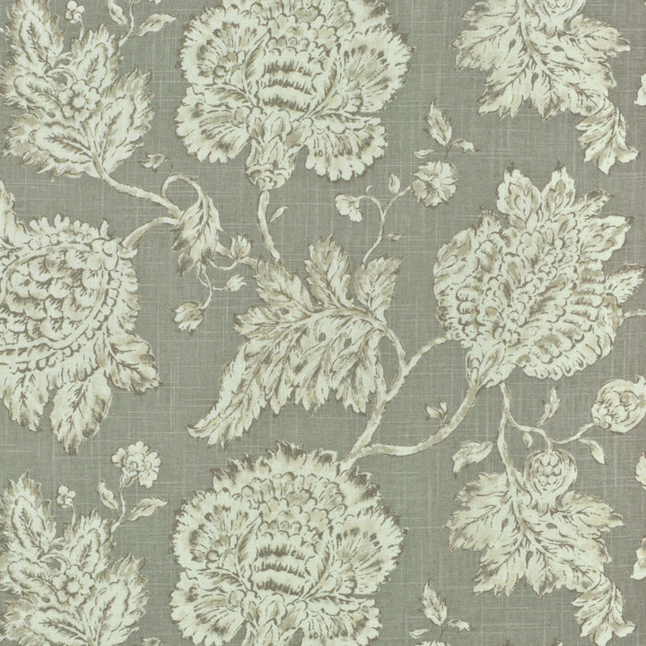 Timeless Jacobean Smoke 1 by P Kaufmann Fabrics Fabric