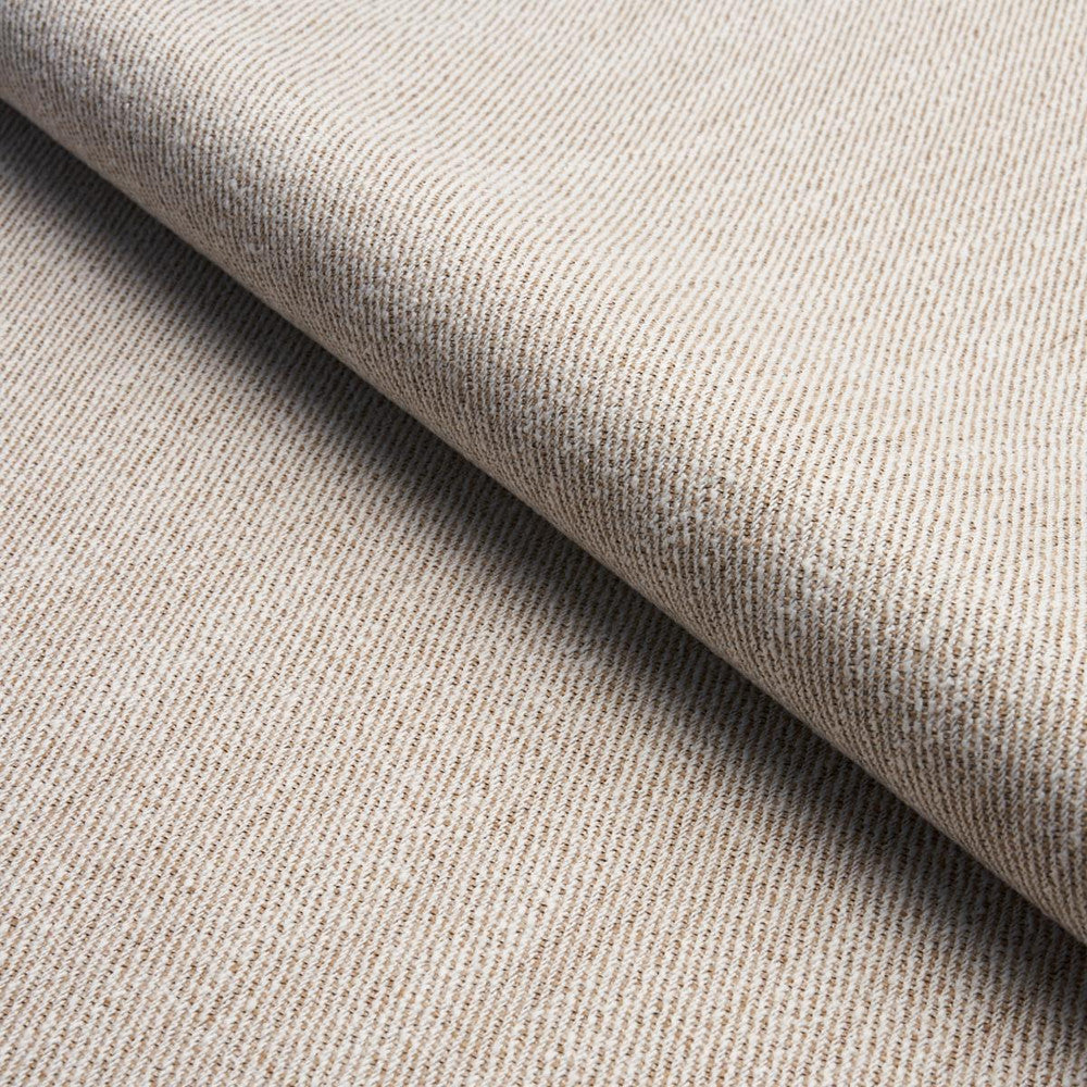 Everett Performance Twill Natural 75880 by Schumacher Designer Fabric Perfect Basics: Blends - Swanky Fabrics -
