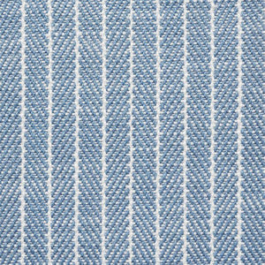 Garter Stripe Indoor/Outdoor Sky 76671 by Schumacher Fabric