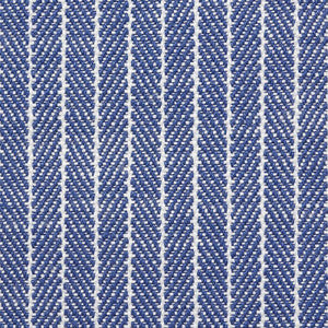 Garter Stripe Indoor/Outdoor Blue 76672 by Schumacher Fabric