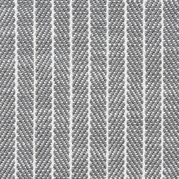 Garter Stripe Indoor/Outdoor Slate 76673 by Schumacher Fabric Indoor/Outdoor Linen - Fabric Carolina -
