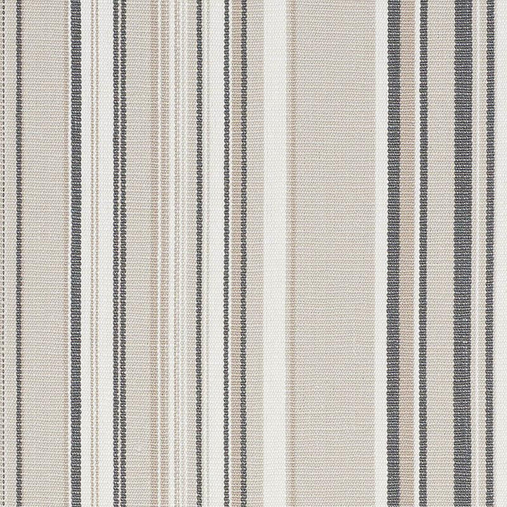 Ponderosa Stripe Natural 76631 by Schumacher Fabric Indoor/Outdoor Linen 14.0" - Fabric Carolina -