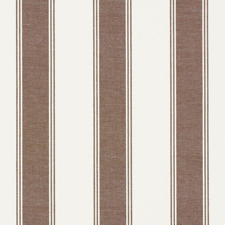 Rafe Stripe Berber Brown 75822 by Schumacher Fabric Veere Grenney 4.38" - Fabric Carolina -