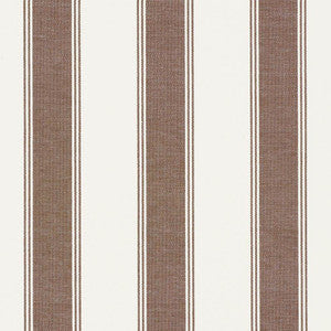 Rafe Stripe Berber Brown 75822 by Schumacher Fabric