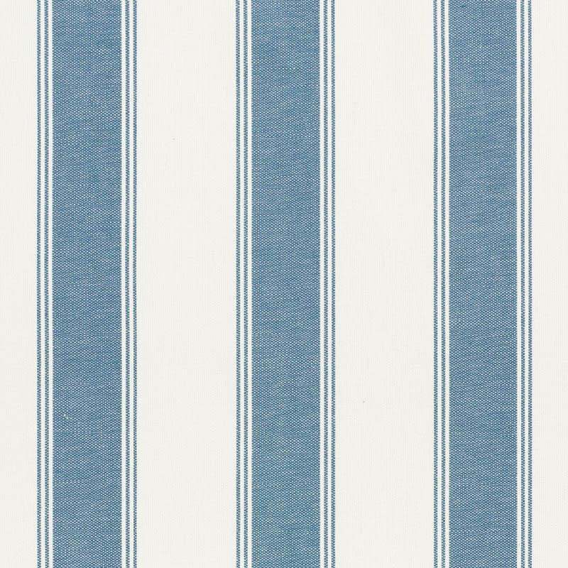 Rafe Stripe Marine 75823 by Schumacher Fabric Veere Grenney 4.38" - Fabric Carolina -
