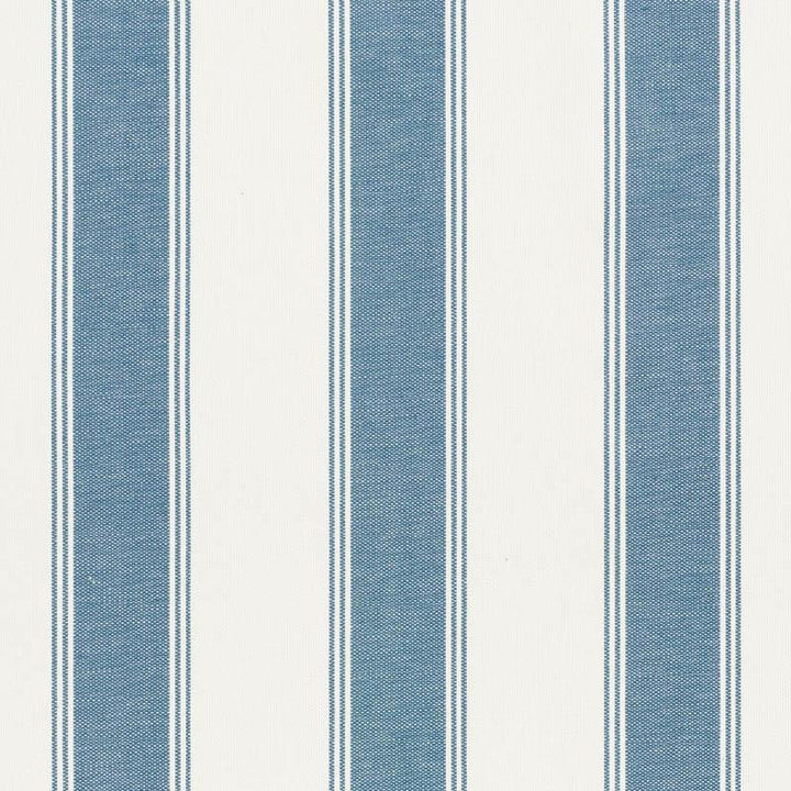 Rafe Stripe Marine 75823 by Schumacher Fabric Veere Grenney 4.38" - Fabric Carolina -
