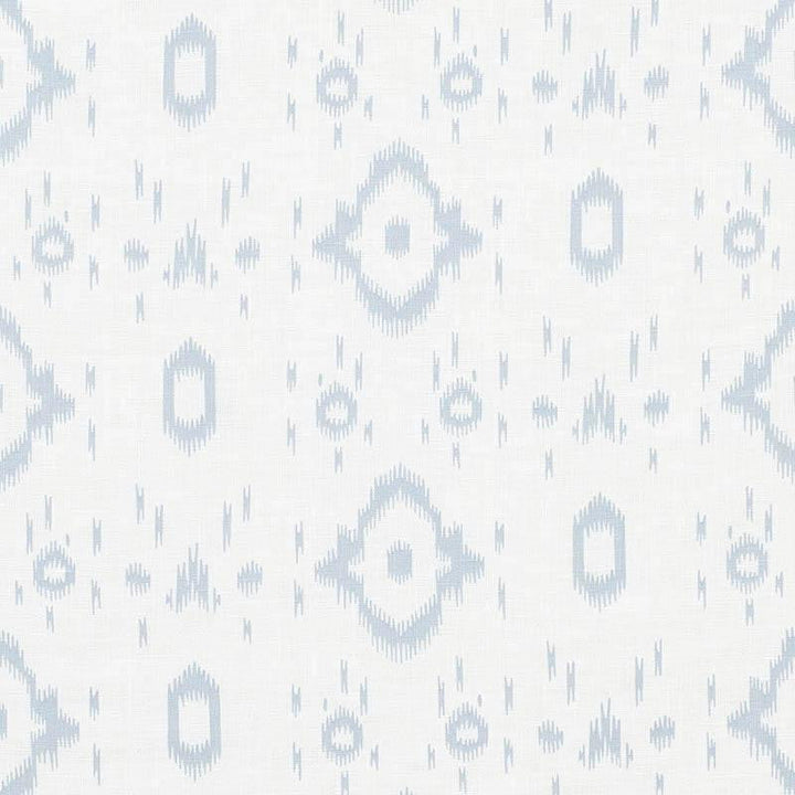 Tabitha Orpington Blue 178423 by Schumacher Designer Fabric Veere Grenney 13.62" - Swanky Fabrics -