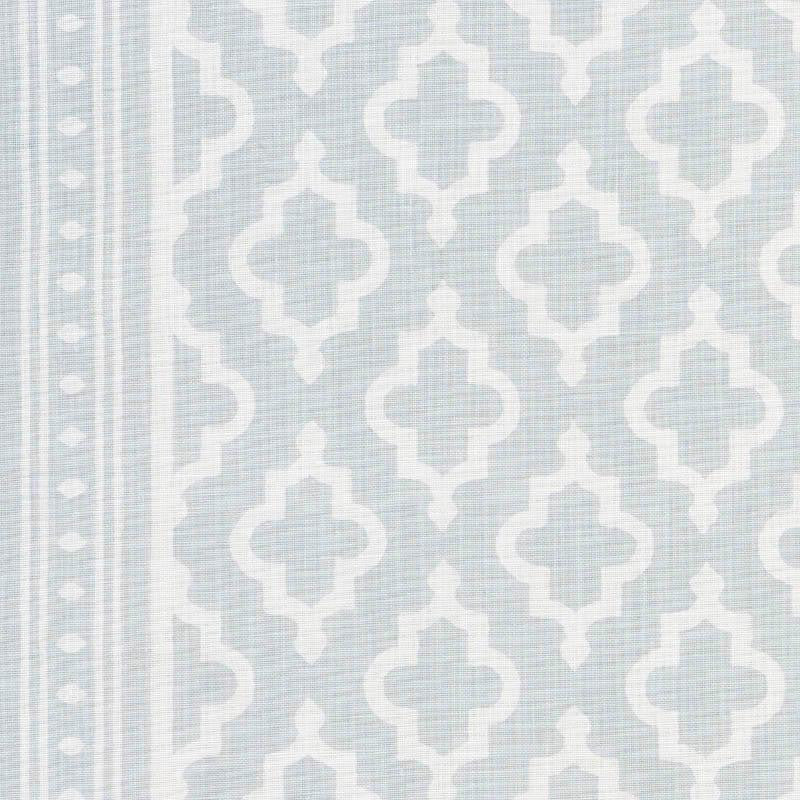 Jake Orpington Blue 178432 by Schumacher Designer Fabric Veere Grenney 3.88" - Swanky Fabrics -